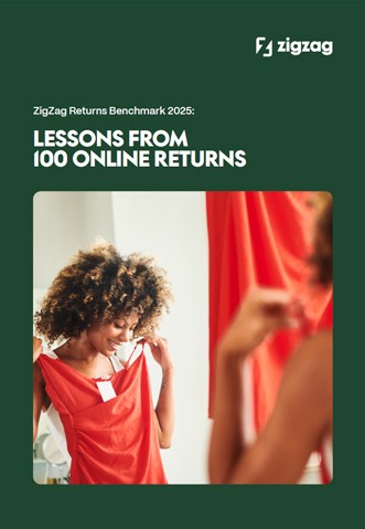 ZigZag returns benchmark 2025 cover showing UK fashion returns insights